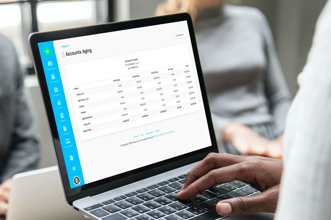 Harpoon Accounts Aging