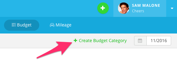 Harpoon Budget Create