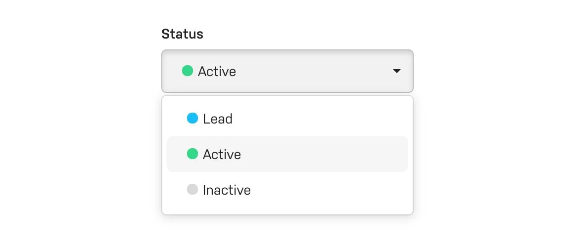 Harpoon Client Status Menu