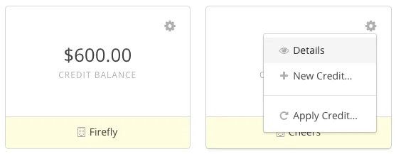 Harpoon Credits Options