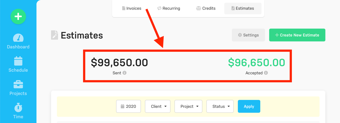 Harpoon Estimates Stats