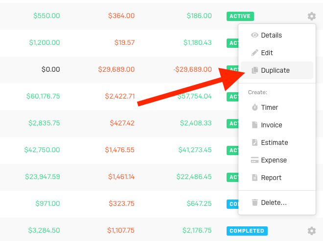 Harpoon Menu Duplicate