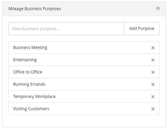 Harpoon Mileage Purposes
