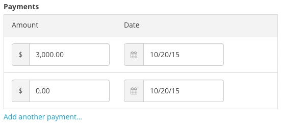 Harpoon Payments Edit