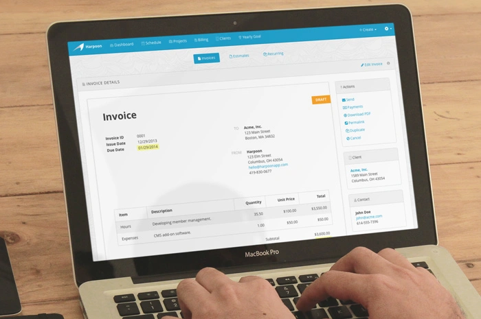 Harpoon Product Invoices