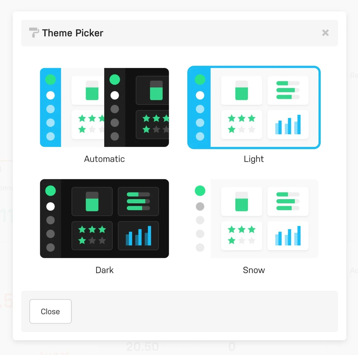 Harpoon Theme Picker