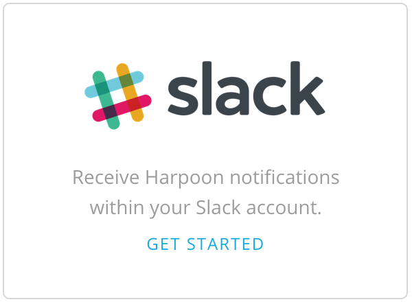 Harpoon slack card