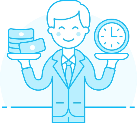 Time is money. Take control of both.